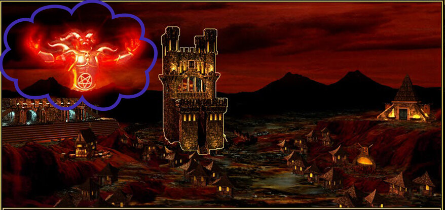 Ад героев 3. Замок инферно герои. Heroes of might and magic 3 инферно. Ад героев 3. Ад героев 3.