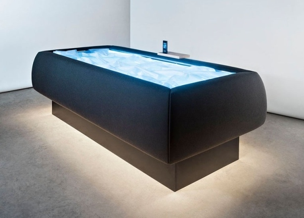 Дизайн конечно как у стола для вскрытий