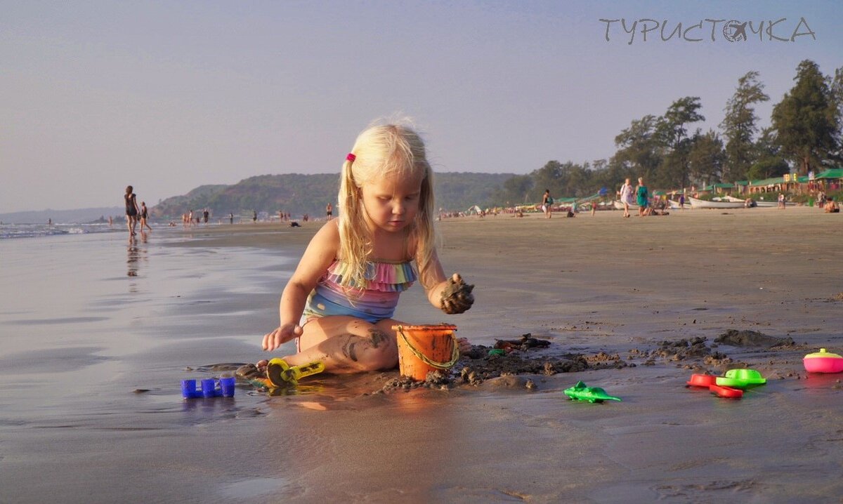 Песка здесь  - копать не перекопать! 