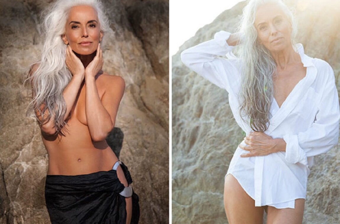 29. 63-летняя модель Ясмина Росси-4. 