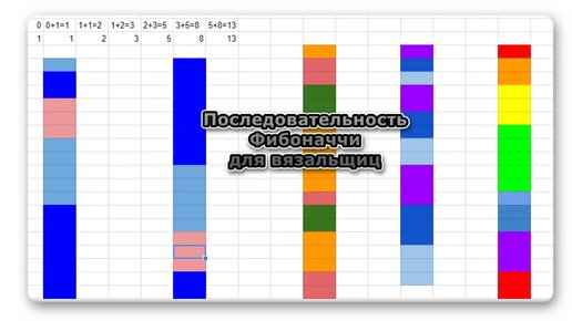 Последовательность чисел Фибоначчи для вязальщиц