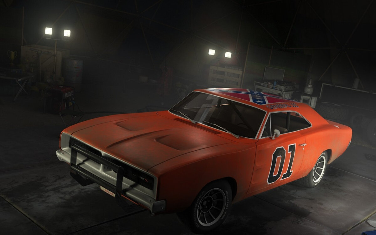 General Lee 201 dodge White