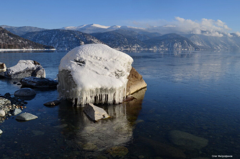 Попытка озера замерзнуть