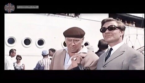 Лелик наставляет Геша перед поездкой.