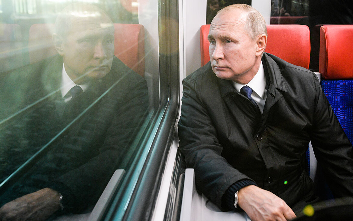 путин в метро