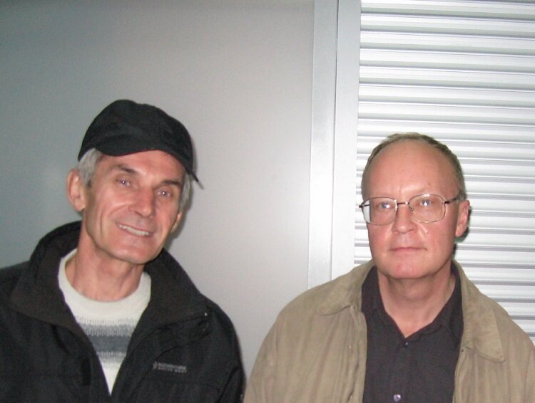 Евгений Рыбалкин и Михаил Щербаков, октябрь, 2013