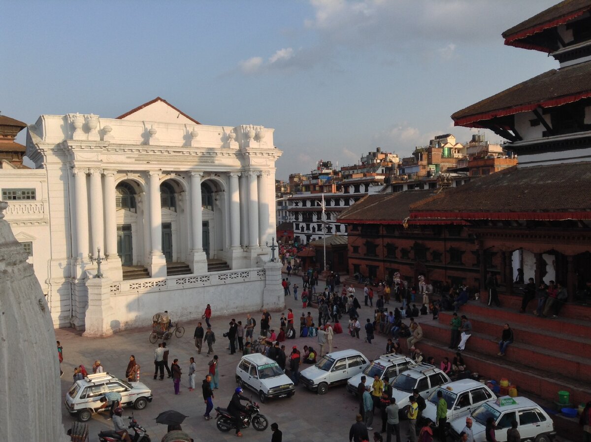 Дурбар сквер в 2014г.