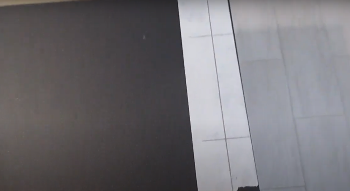 Разметка под будущие петли