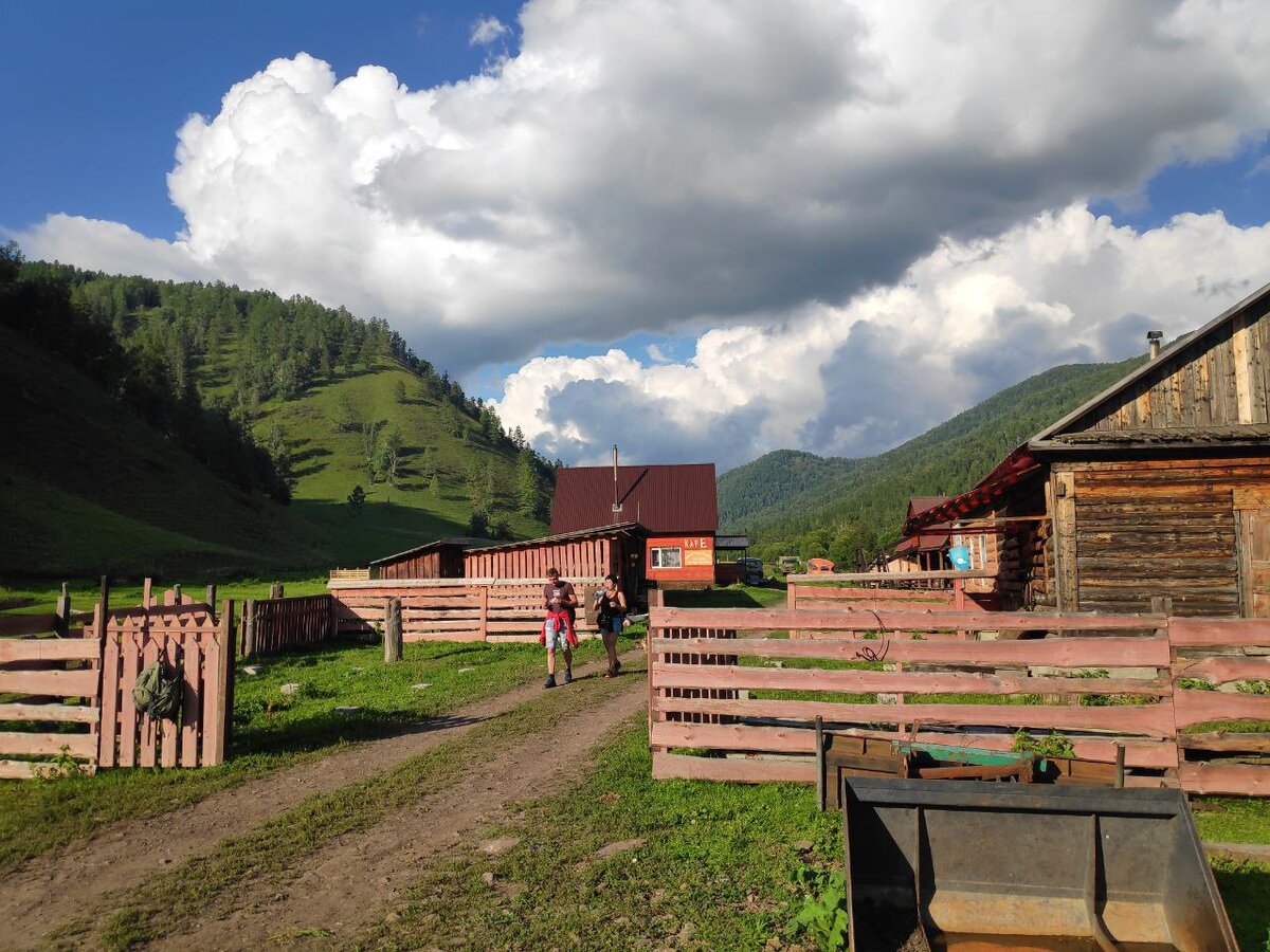 Чемальский тракт горный Алтай