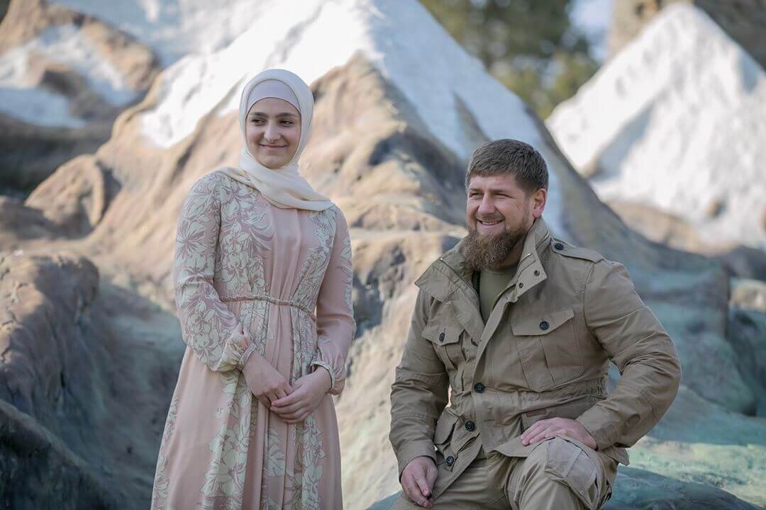 Айшат и Рамзан Кадыровы