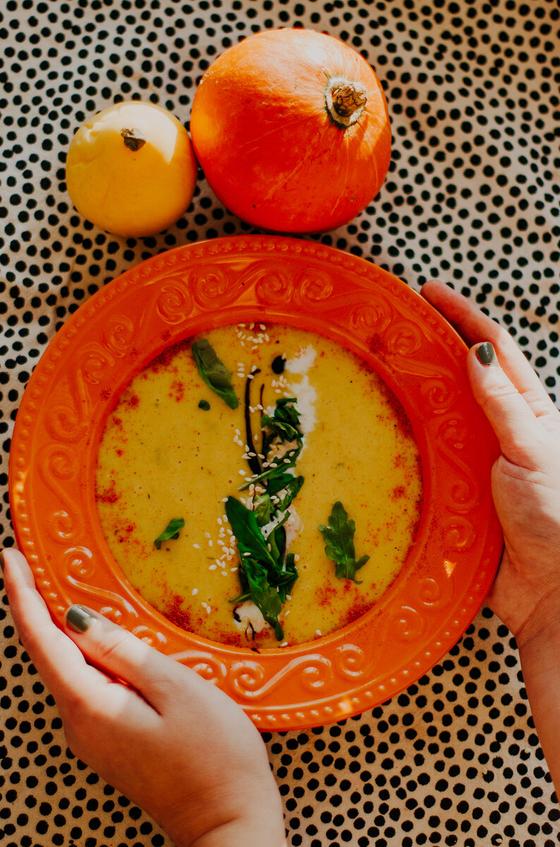 Готовый суп. 