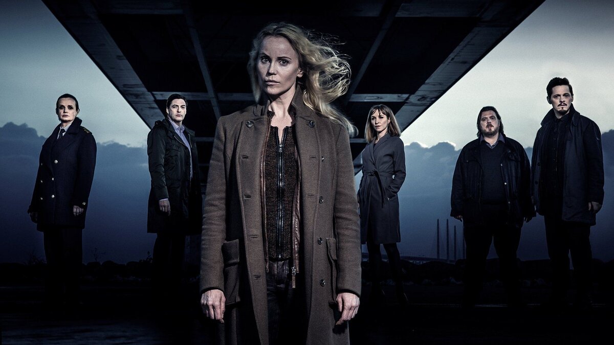 Постер из сериала "Мост"