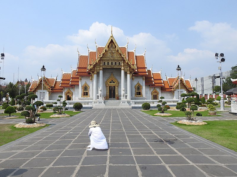 Главное здание храма Пятого короля. Общедоступный северный вход — из общего доступа