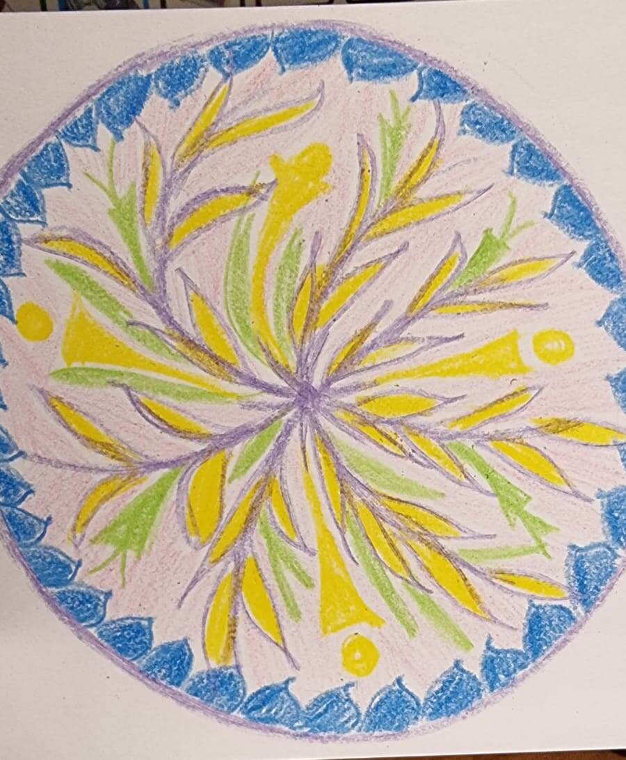 Мандала публикуется с разрешения клиентки