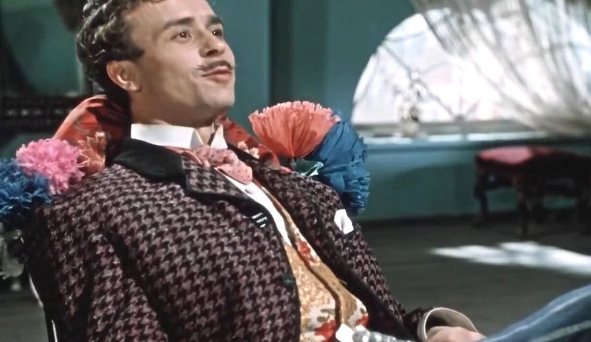 Кадр из кинофильма "За двумя зайцами", 1961 г., режиссер Виктор Иванов, сценаристы Виктор Иванов, Михаил Старицкий, композитор Вадим Гомоляка (скриншот)
