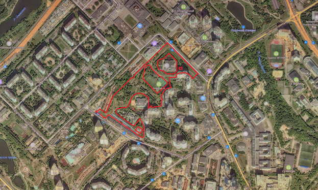 Вид на район с высоты