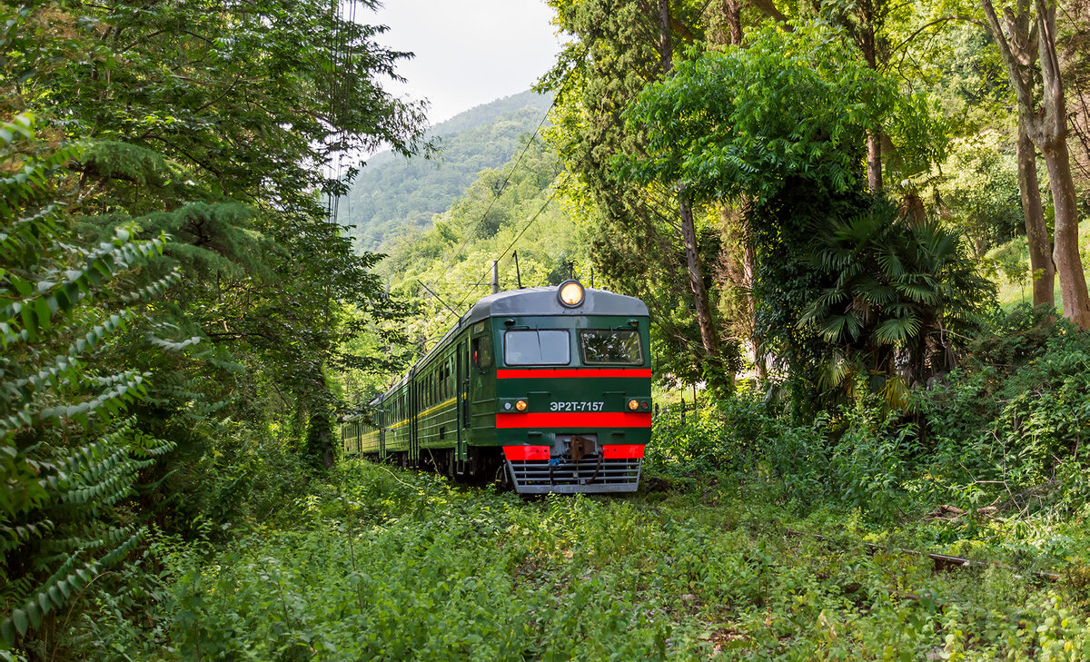 Эр2т-7157 в Абхазии