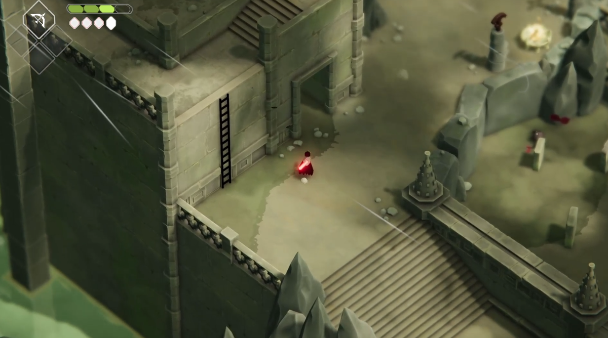 Стартовая локация, в которой находятся переходы в три сюжетных зоны