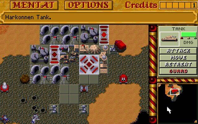 RTS стратегия Dune II