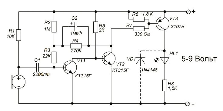 Схемы звуковых и шумовых датчиков (Страница 3)
