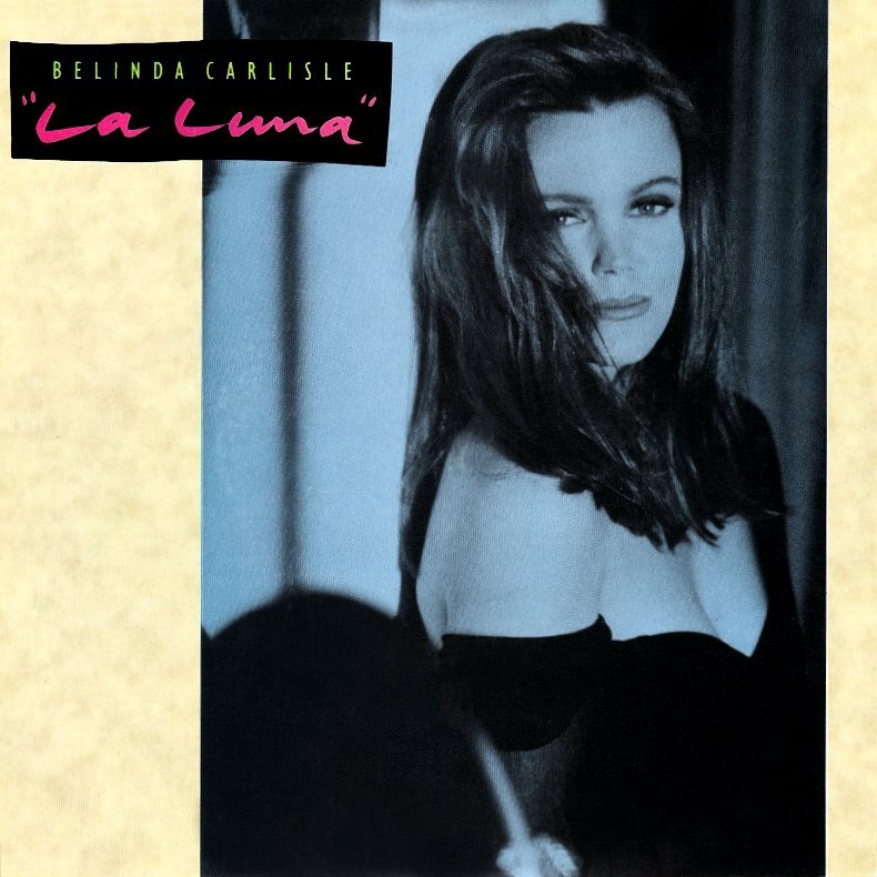 Обложка сингла "La Luna" американской певицы Белинды Карлайл.