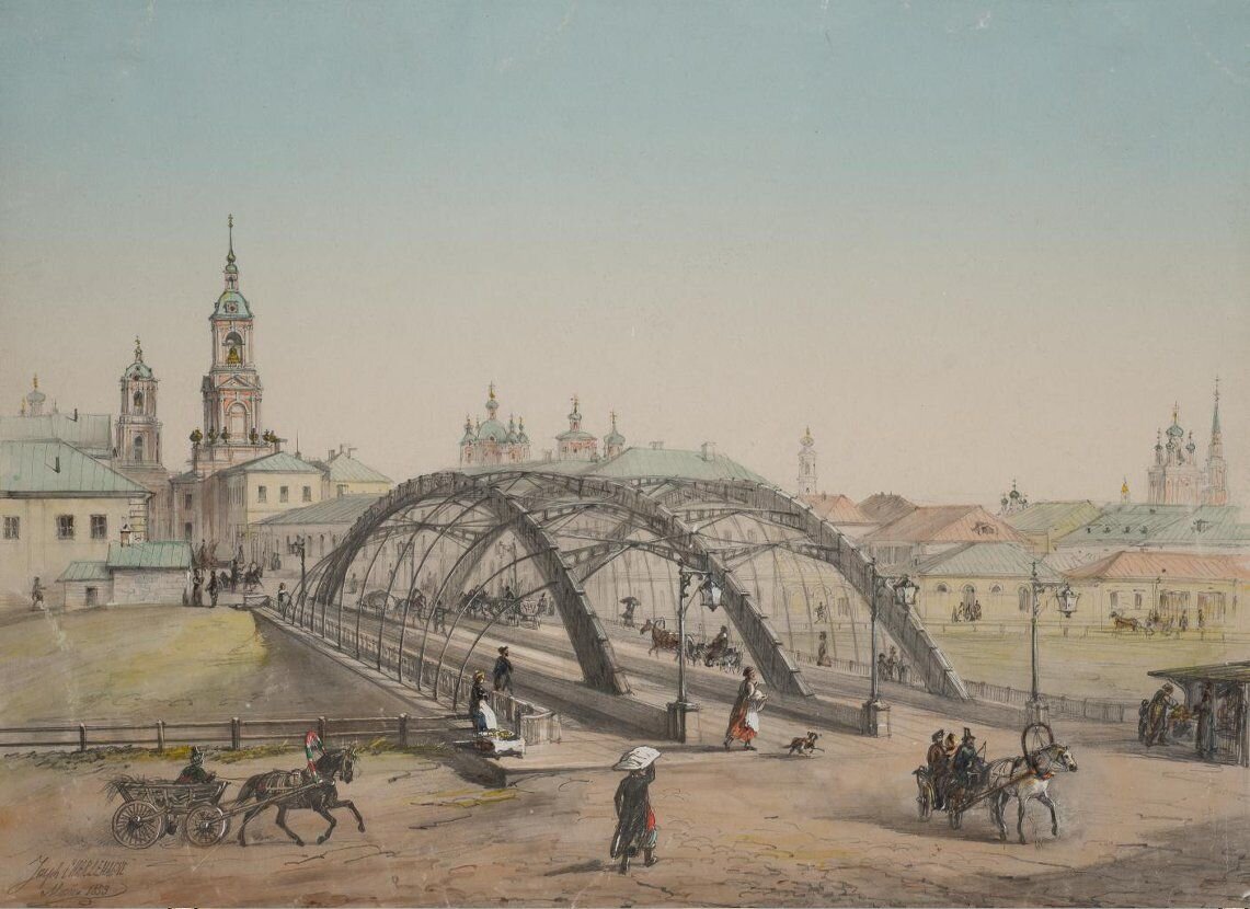 Москва и петербург 19 века