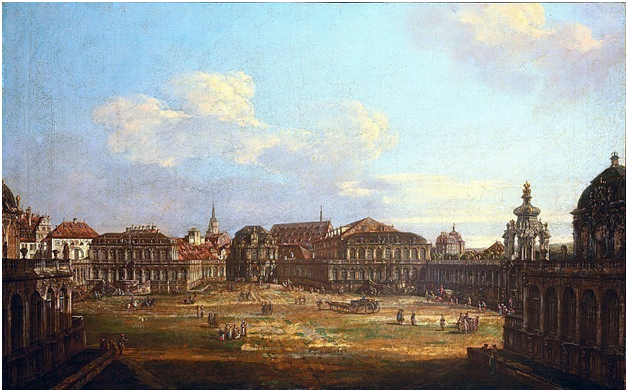 Ф.Я.Алексеев «Цвингер в Дрездене»