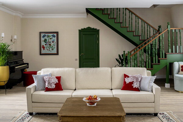 «Небывалая роскошь!» - ремонт в гостиной-столовой Тамары Гвердцители