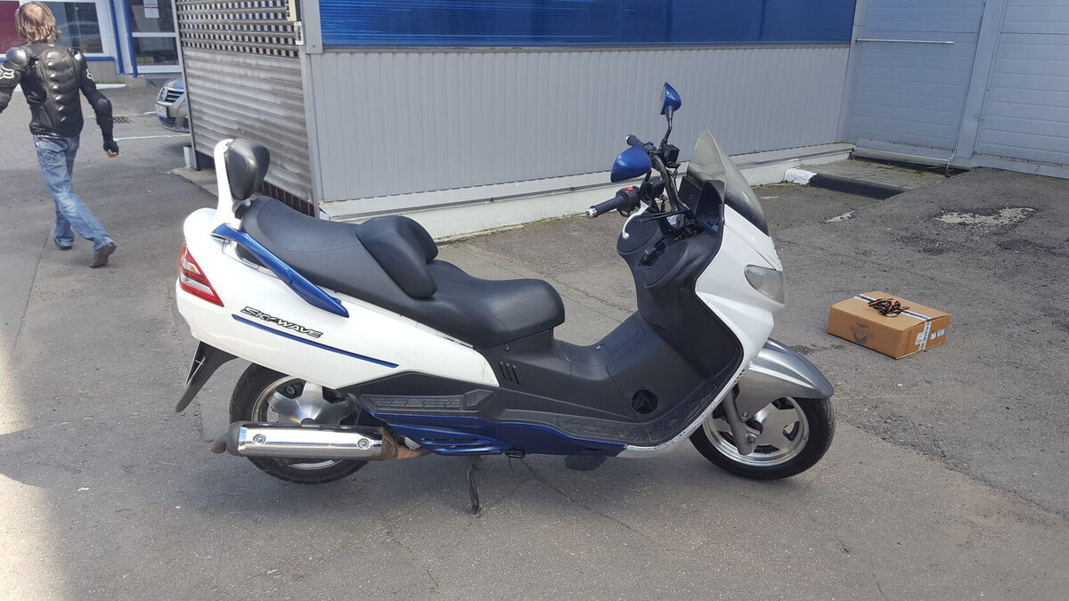 МотоЗвук в скутере Suzuki SkyWave | ButiCar АвтоЗвук | Дзен