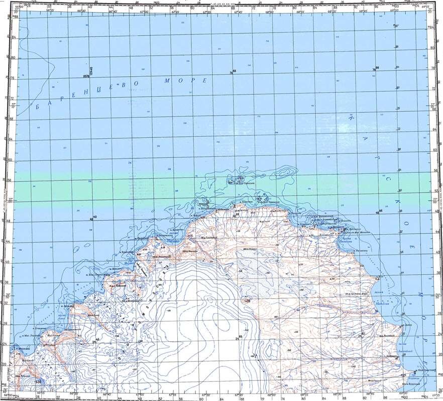 карта генштаба