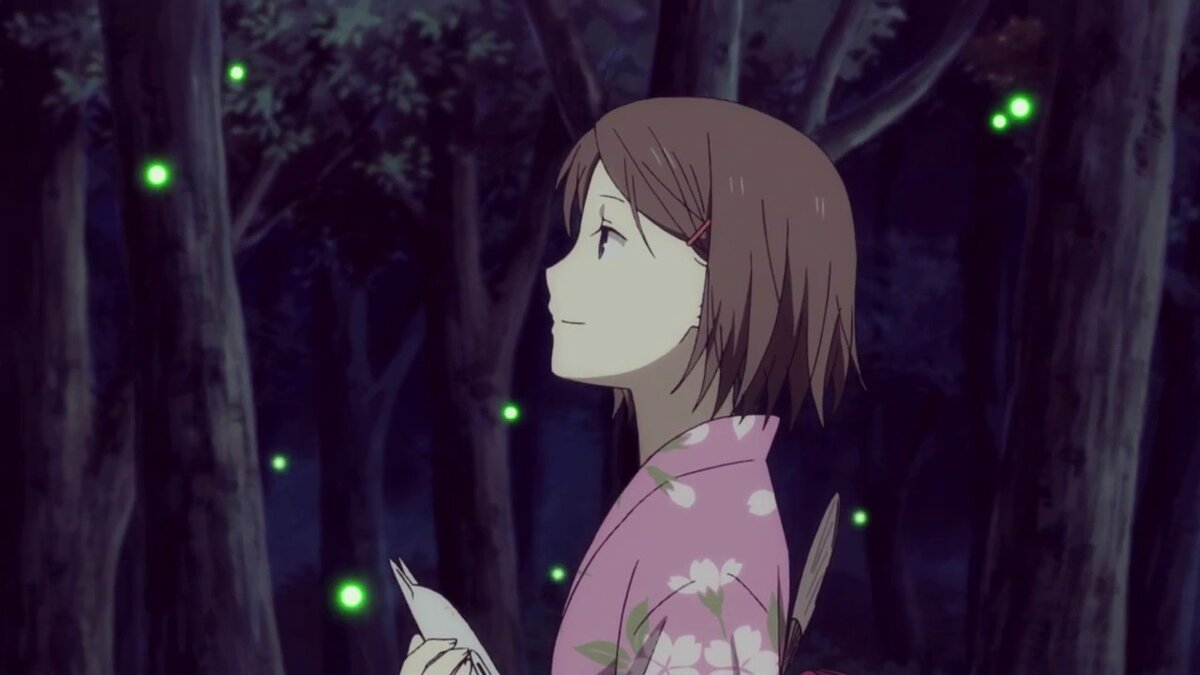 в лес где мерцают светлячки хотару. в лесу мерцания светлячков гин. гин и хотару. в лесу мерцания светлячков гин и хотару. в лес где мерцают светлячки аниме.