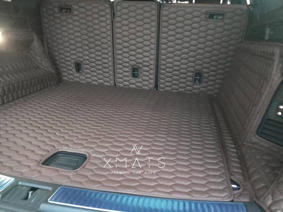 3D коврики из экокожи на Volkswagen Touareg 3