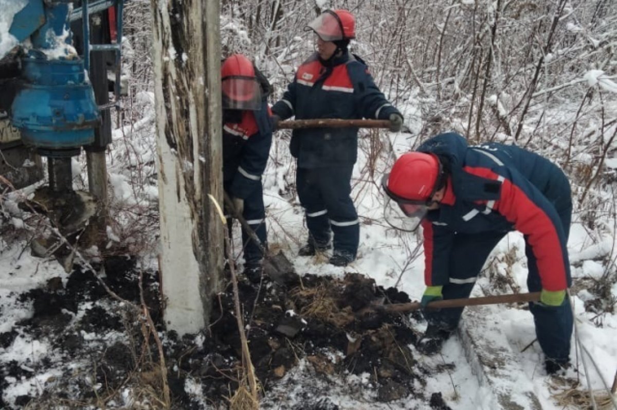    В 11 деревнях Нижегородской области восстановили электроснабжение