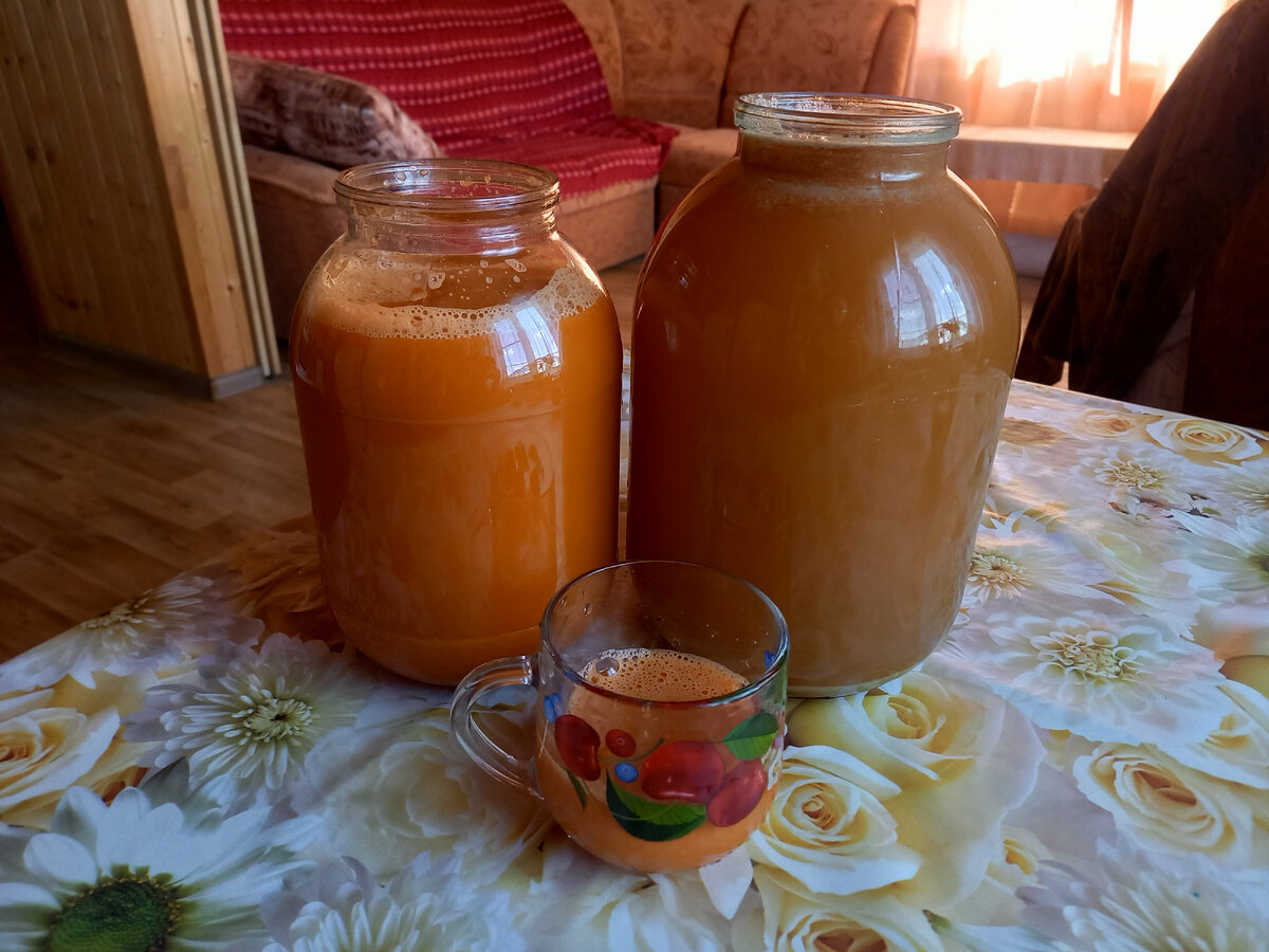 Морковно-яблочный букет