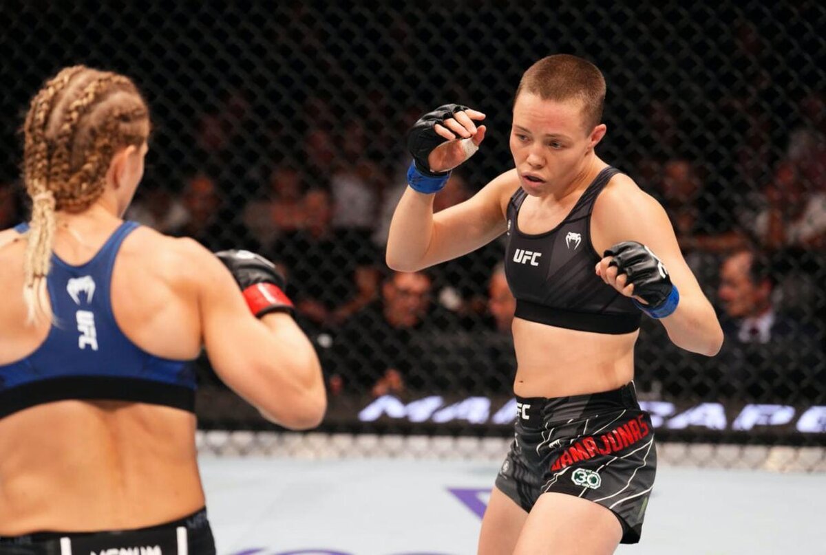 Женские бои MMA В Нижнем белье