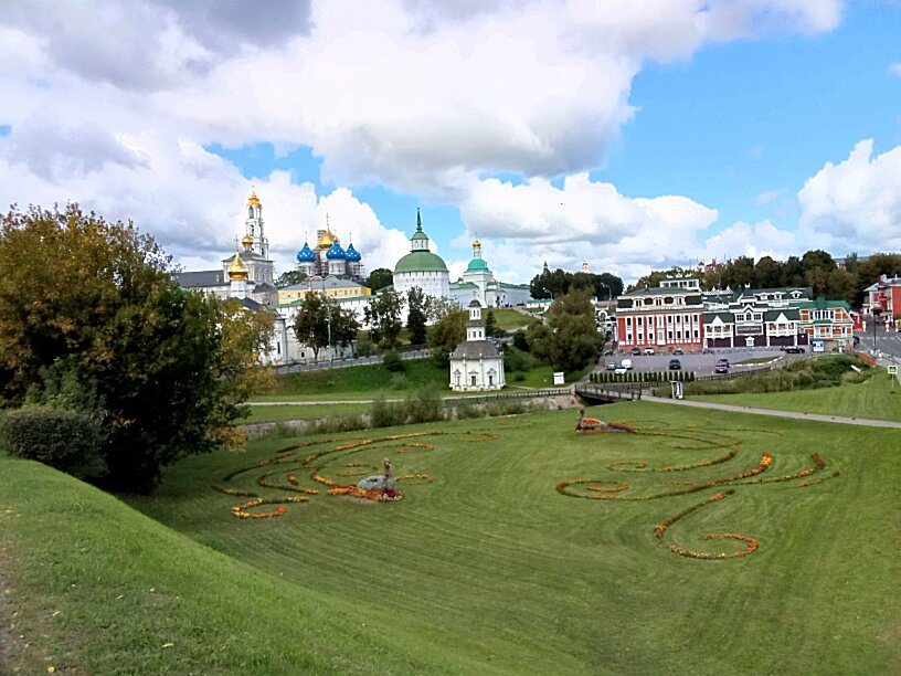 Вид на лавру с Блинной горы