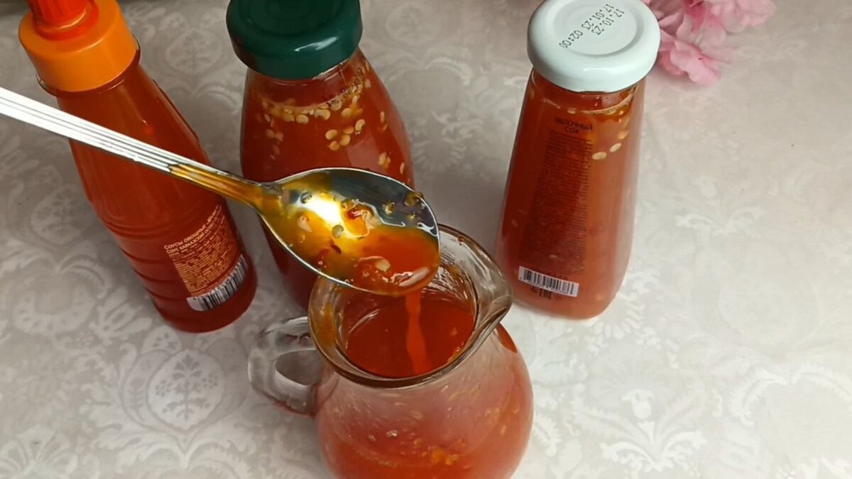 Пока ещё не поздно заготавливаю самый популярный кисло -сладкий соус ...