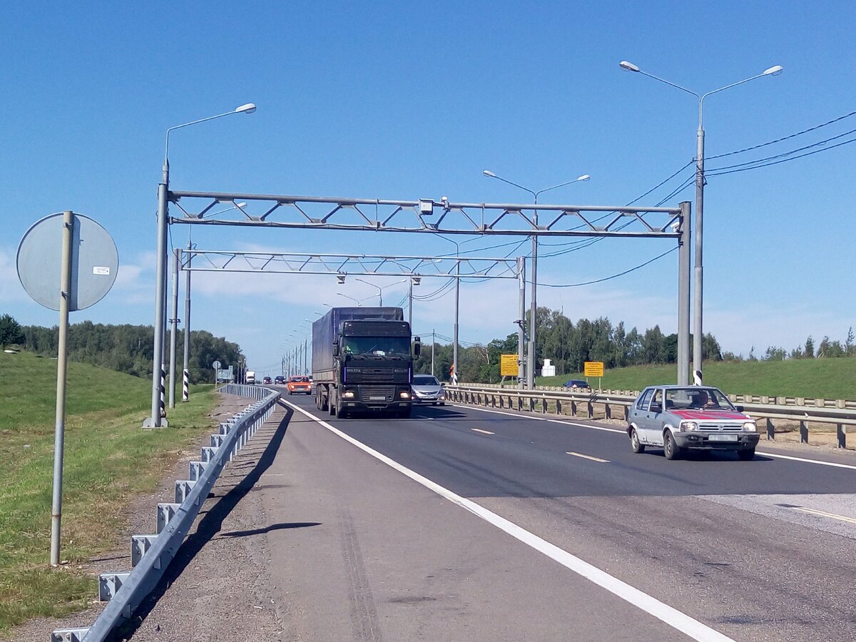 Рис. 1. Автоматический пост весогабаритного контроля АТС