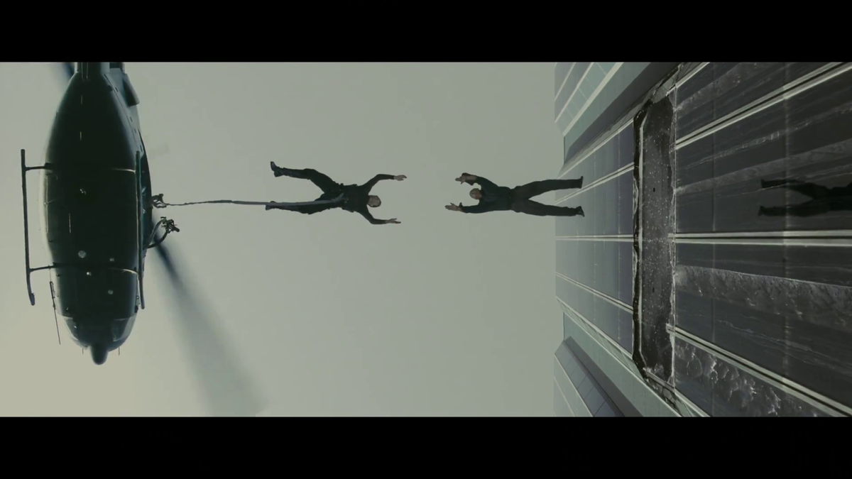 Кадр из фильма "Матрица"