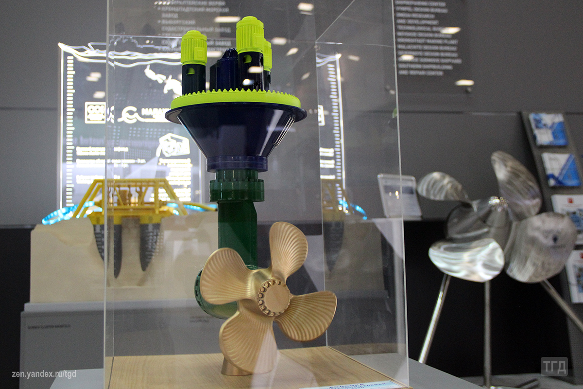 Макет ДРК-3500 производства ЦС "Звездочка" / Фото: ТГД