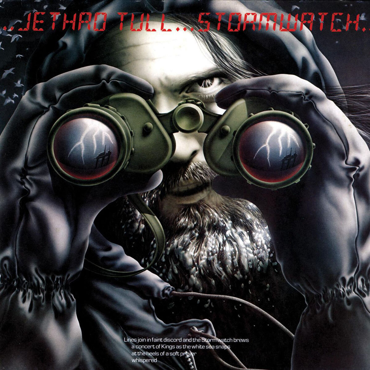 Обложка исходного издания альбома "Stormwatch"