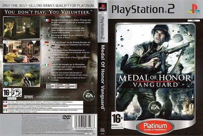 Обложка игры Medal of Honor: Vanguard