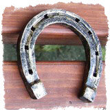 Со времен, когда лошади были основным видом транспорта, известно, что вешать подкову внутри жилья нужно над входной дверью. Но часто крепили такой талисман над порогом и на самой двери.