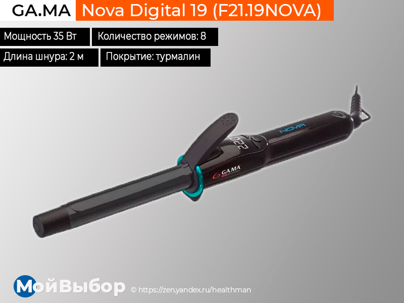 Ga ma nova. Щипцы ga.ma f21.19Nova черный.