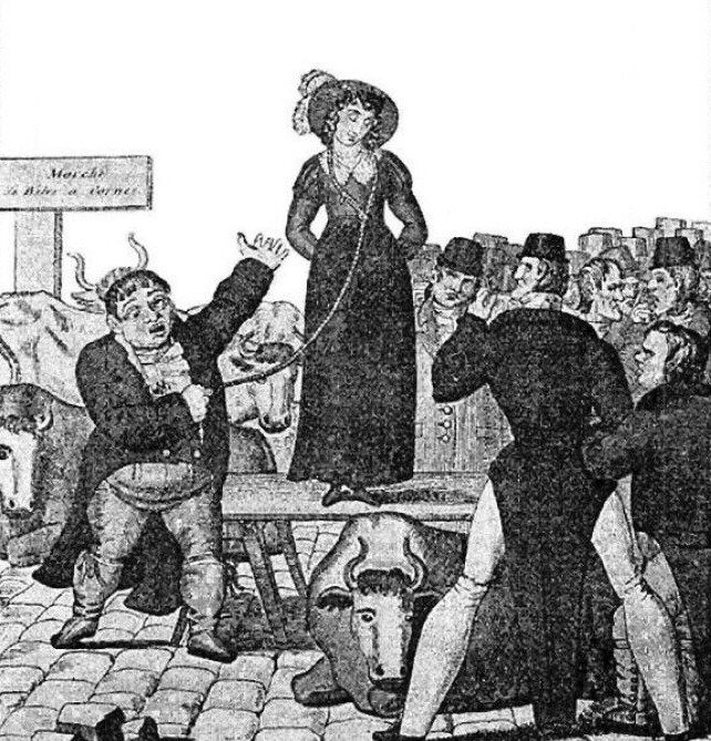 Мужчина продает свою жену на аукционе 