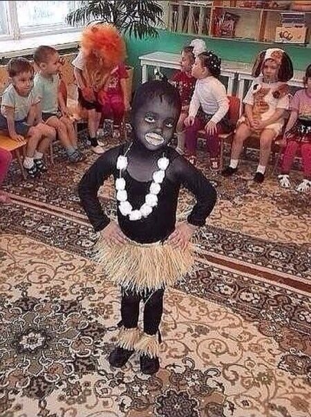 Вот и мамины дырявые колготки пригодились.