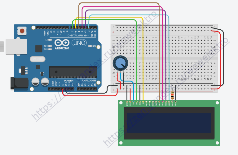 Символы lcd 1602