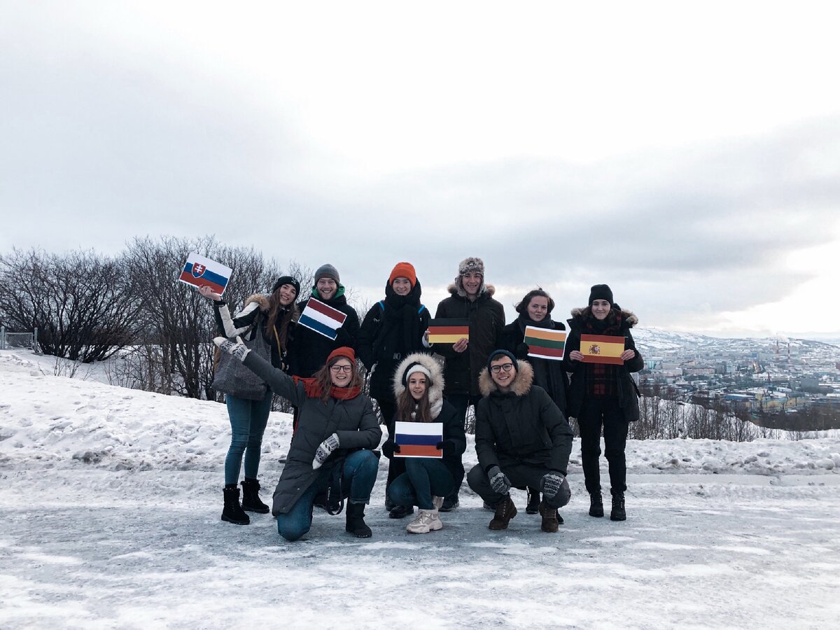 Наше фото в Мурманске