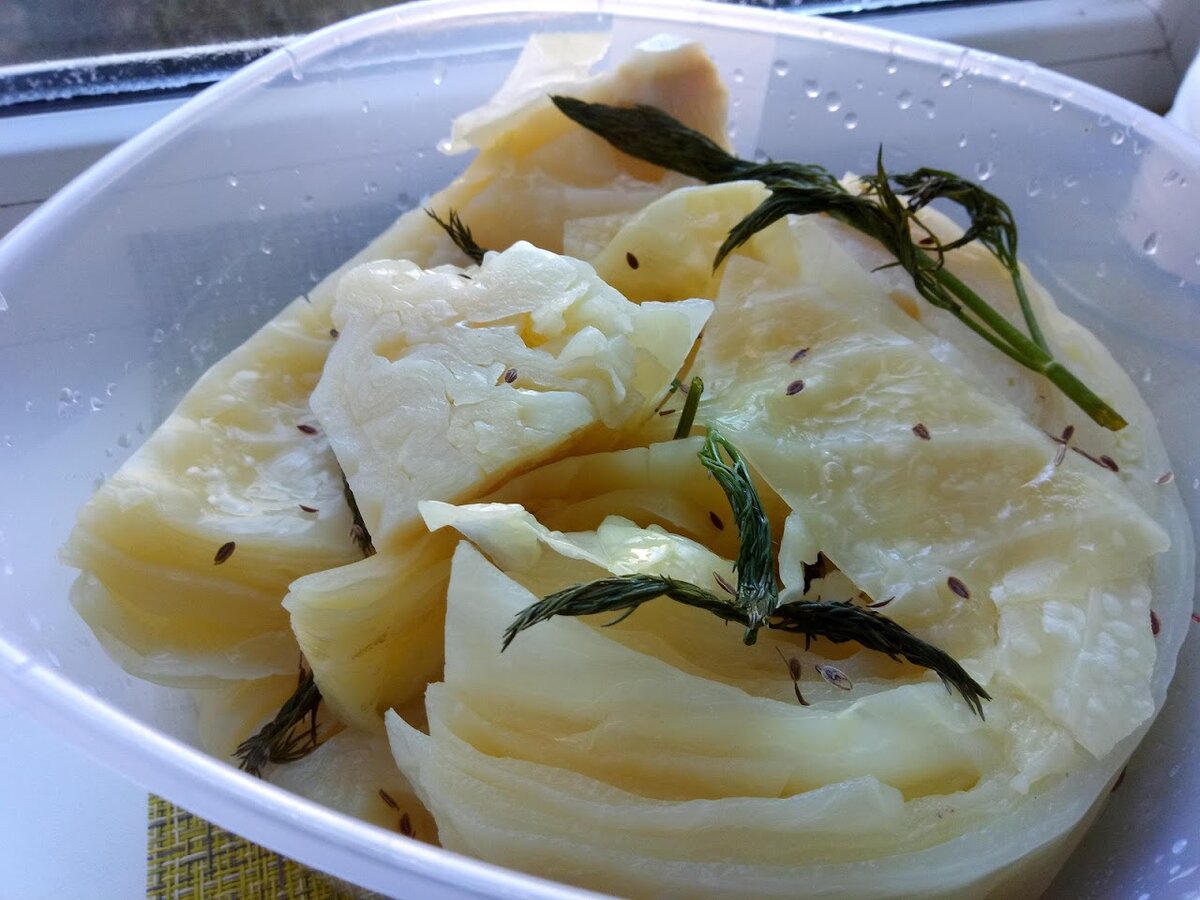 Засолка капусты кусками
