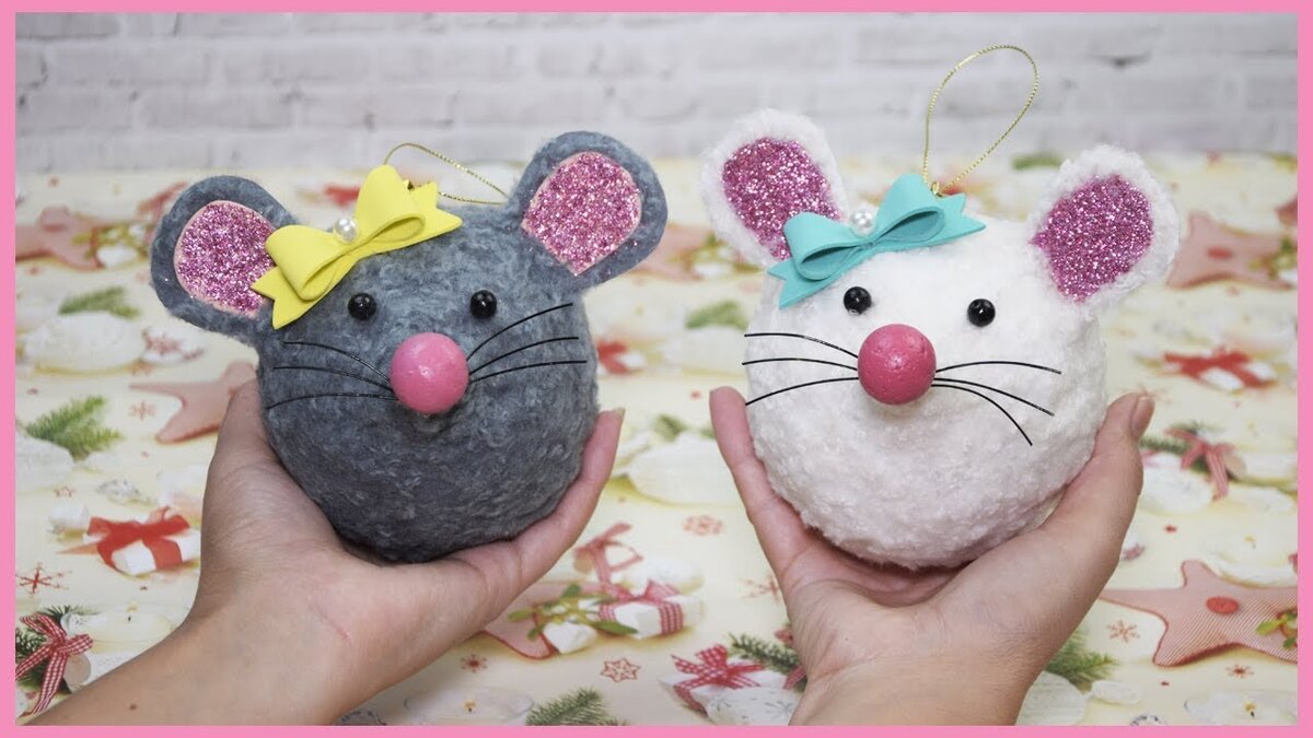 Крыса (мышка) своими руками - 60 фото идей самодельных игрушек